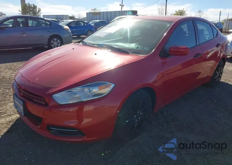 2013 Dodge Dart Se/Aero из США, поврежденный, VIN 1C3CDFAA3DD287770